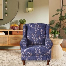 Stretch Wingback Chair Cover Armchair Cover Chair Protector Sofa Cover Washable