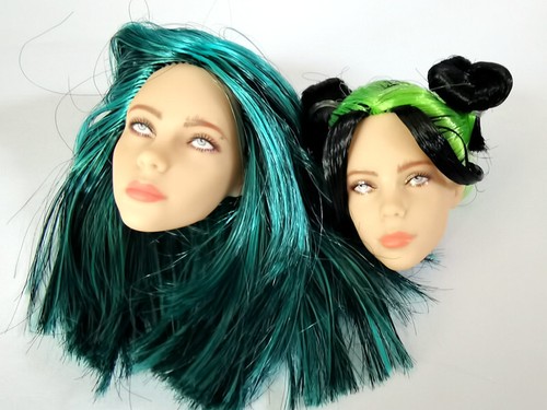 Lot doll head replacement - 2,
