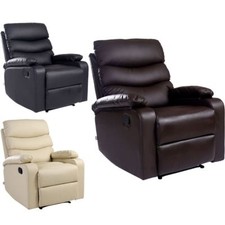 Ashby leather recliner - leather,