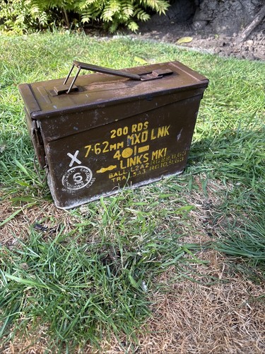 Vintage ammo box small - vintage,