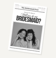 Personalised Photo Bridesmaid