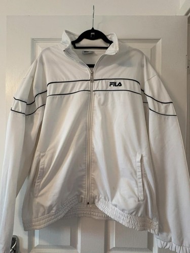 Mens white fila vintage - mens,