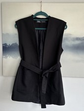 ZARA Women Belted Gilet Vest
