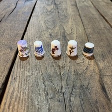 51 Fine Bone China Thimbles