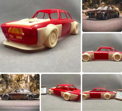 Resin printed 24th alfa - 1/24th,