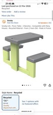 Smoby Life Picnic Table BNIB