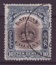 Labuan 10c. 1902 No 103