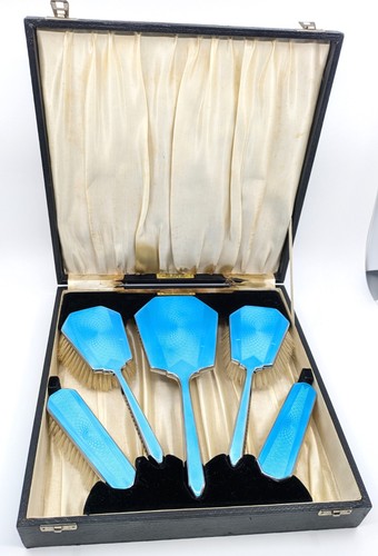 Art deco 1930s piece blue - 1930s,