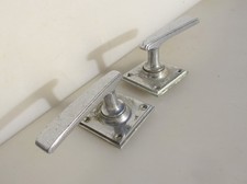 Antique lever door handles - antique, old
