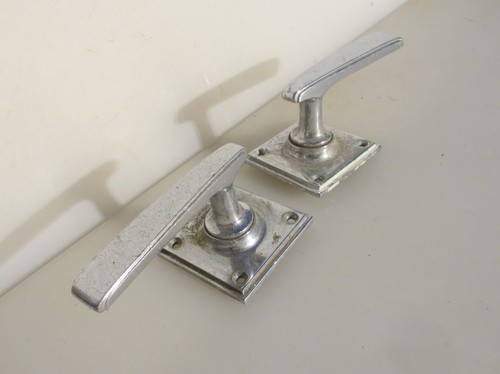 Antique lever door handles - antique,