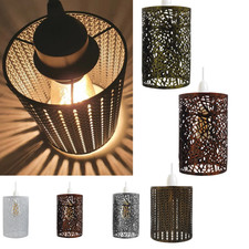 Vintage Drum Style Metal Light