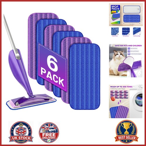 Microfibre mop refill pads - mop, for