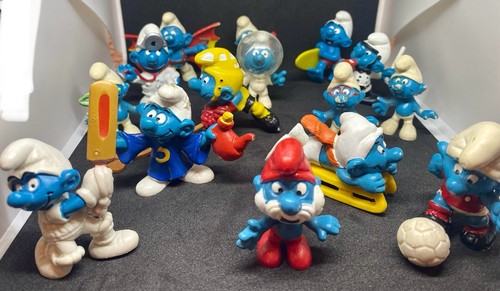 Vintage smurfs sports lot - lot, 7