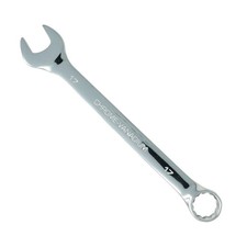 Combination Spanner 17mm Fixed Head Open & Ring End Metric Polished CRV Workshop