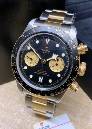 Tudor black bay chrono - chrono, s&g