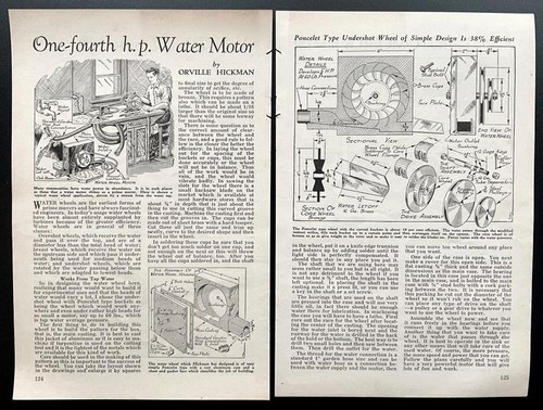 Water motor 1933 howto - 1/4,