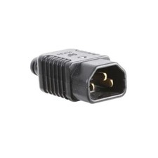 Rewireable Bulgin IEC C14 Plug  Black  female computer plug Kettle Lead DIY