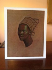 ORIGINAL RARE Tretchikoff Zulu