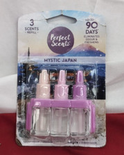 Perfect Scents Mystic Japan Plug In Refill Oil For 3 Plug In Air fresheners Oil