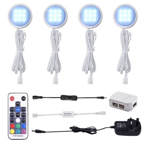 Under cabinet lights led mains - under,