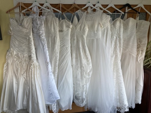 Wedding dresses job - lot, 10