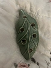 Vintage WADE Light Green Leaf