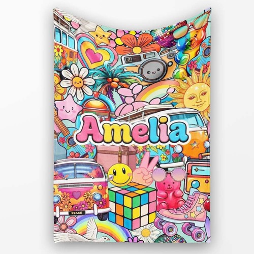 Soft fleece blanket cute - soft,