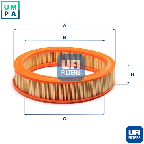 Air filter 803 - filter, 30.803.00