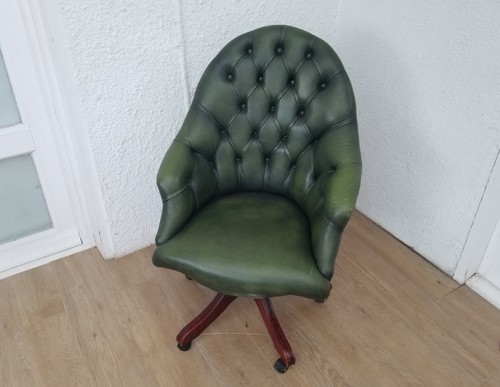 Vintage green leather - vintage,