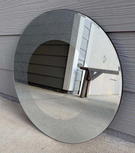 Wall mount circular mirror - wall,
