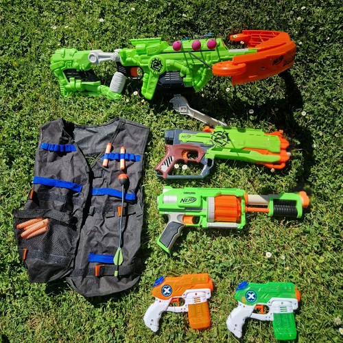 Nerf zombie strike bundle and - nerf,