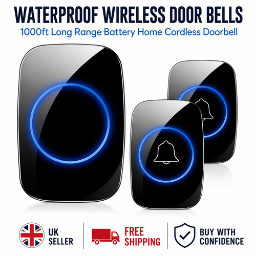 Waterproof wireless door - waterproof, bells