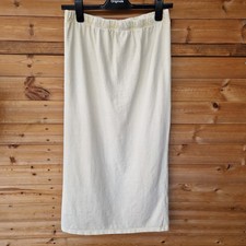 Zara Cream Maxi Skirt Size M
