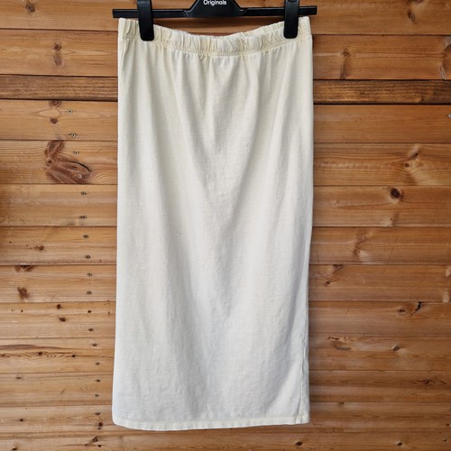 Zara cream maxi skirt size - size, m