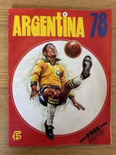 FKS Argentina 1978 World Cup p/complete 104 stickers very good condition  
