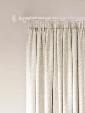 John Lewis ANYDAY Mila Pair Lined Multiway Curtains, Putty W167 Drop182cm