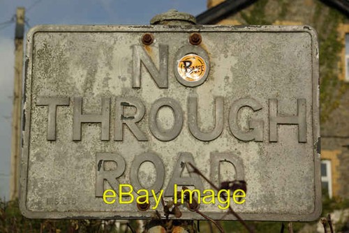 Photo 6x4 through road - through,