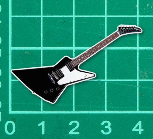 Gibson explorer guitar sticker - gibson,