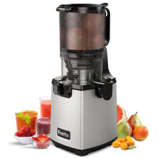 Fretta Cold Press Juicer Machines, Stainless Steel Masticating Slow Juicers