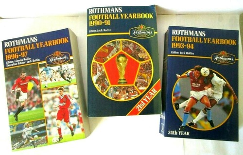 Rothmans football yearbooks - rothmans,