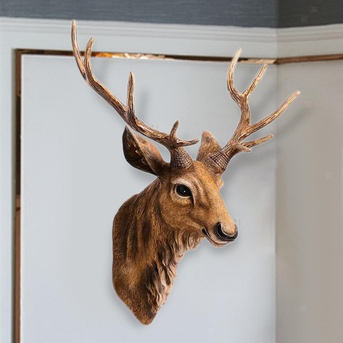Faux deer head animal - deer,