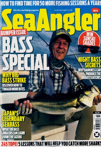 Sea angler magazine - sea,