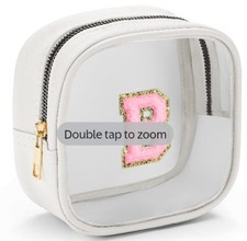 Initial B Travel Makeup Bag