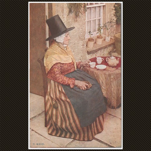 Welsh woman traditional - welsh, in