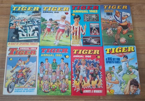 Collection 1980s tiger - collection, of