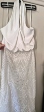 Ason Sequin Low Back Dress