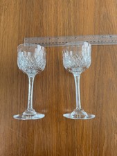 Pair vintage Thomas Webb cut