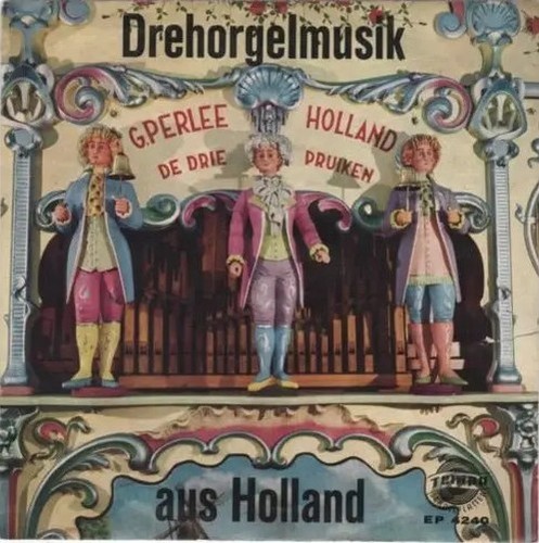 Draaiorgel drie pruiken - de,