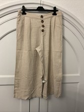 Peacocks Viscose & Linen Mix