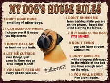 My dog's house rules